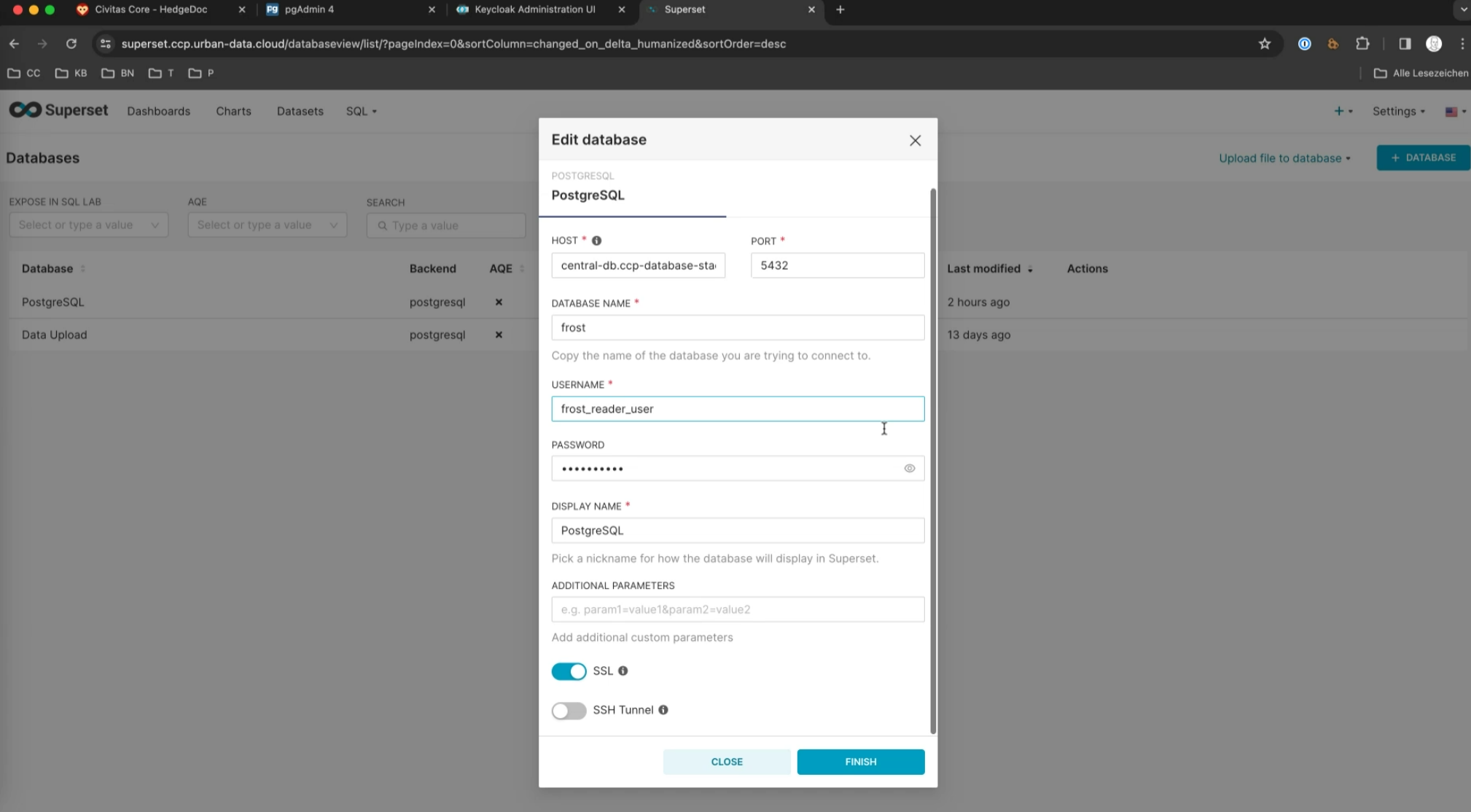 SuperSet Edit Databases