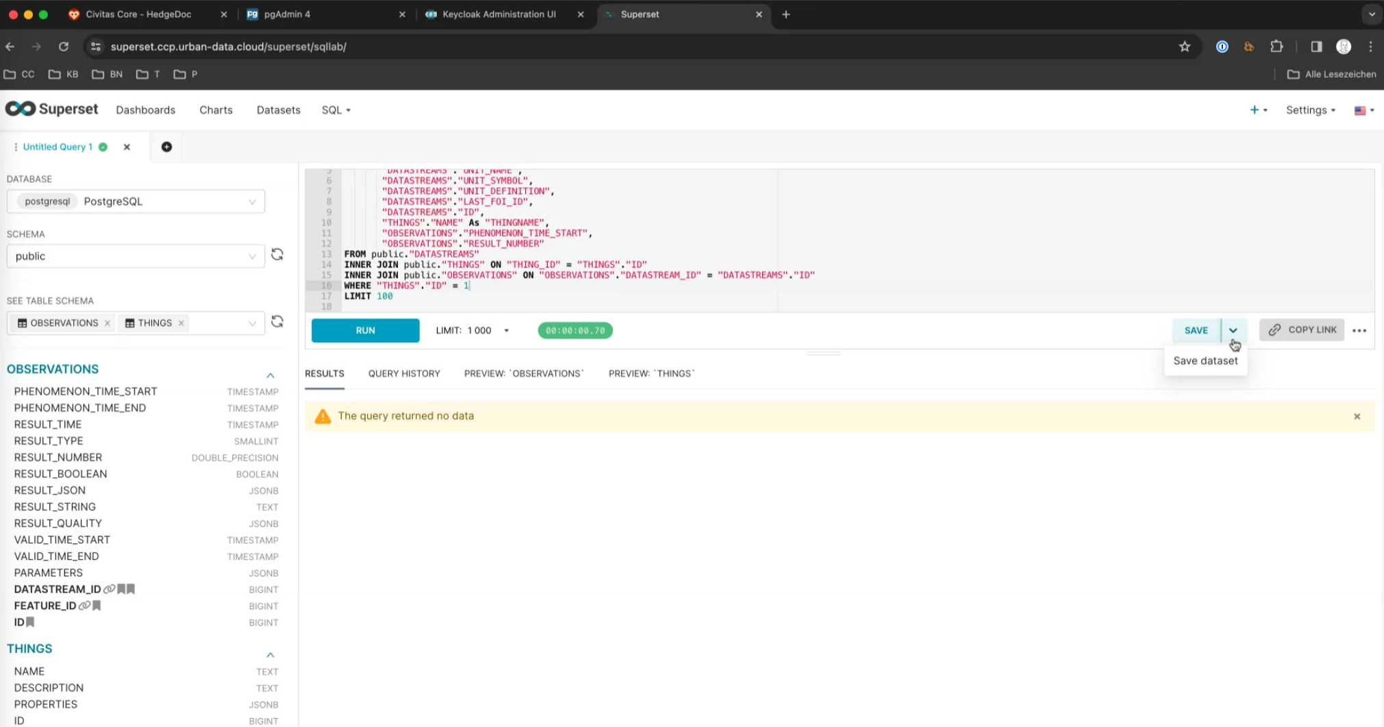 SuperSet SQL Lab